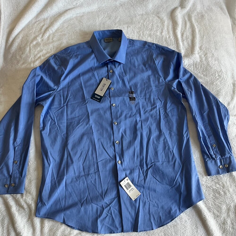 Rection Kenneth Cole Men's Button Down Slim Fit Shirt NWT